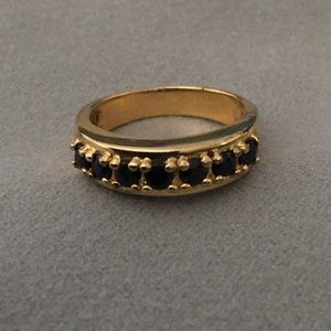 Sapphire Vermeil Ring, size 7